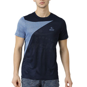 T-shirt personnalisé pour hommes coupe ajustée de haute qualité 100% coton léger surdimensionné tissu tricoté motif solide conception - Product Image 1