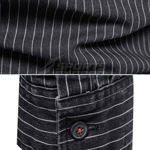 เสื้อยืดผ้าฝ้าย100% สำหรับผู้ชายเสื้อยีนส์สไตล์ใหม่สำหรับสวมใส่ลำลองทรงสลิมฟิตสำหรับฤดูร้อน - Product Image 5