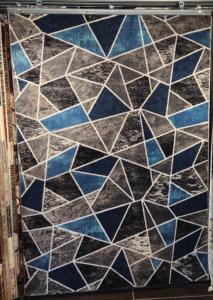 Alfombra cuadrada moderna de tejido Jacquard Adiva hecha a mano de poliéster de yute de polipropileno-Para el hogar sala de estar o dormitorio - Product Image 2