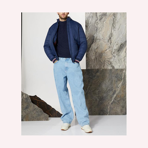 Veste en polyester-coton à la mode pour hommes Veste en polyester-coton extérieure légère et respirante, confortable et chaude - Product Image 4