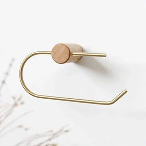 Porte-papier hygiénique en fer avec détails artistiques parfait pour améliorer les murs de la salle de bain avec des accessoires fonctionnels pour la maison - Product Image 4