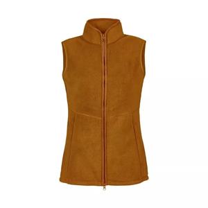 Chaleco acolchado con cremallera para mujer, chaleco ligero con cuello levantado - Product Image 2