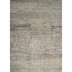 Tapis Entropy Blue en laine et soie de bambou noué à la main, grand format rectangulaire AKWB-3537, fait main, abstrait, pour la maison, le salon et le couloir - Product Image 3