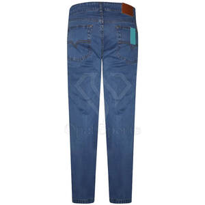 Pantalon en jean pour hommes de haute qualité Style décontracté léger avec braguette à boutons Design personnalisable en gros - Product Image 2