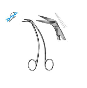 Tijeras vasculares Favaloro de acero inoxidable de alta calidad, fabricante y exportador de instrumentos quirúrgicos de 150 mm - Product Image 1