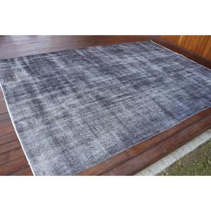 Alfombra Vintage de 6.9x9.8 pies (211x299 cm), Alfombra Turca Marroquí Gris - Product Image 2