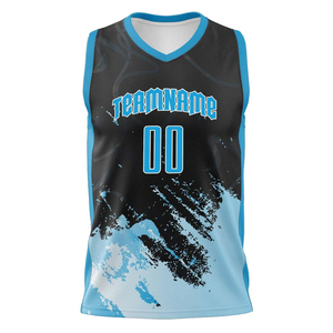 Uniforme de baloncesto personalizado para adultos de alta calidad, camiseta de baloncesto con estampado de sublimación completa con estilo de logotipo - Product Image 6