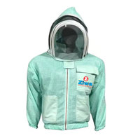 Hochwertige Imkerjacke Arbeitsanzug aus Baumwolle Anti-Allergie Unisex Imkerei-Ausrüstung