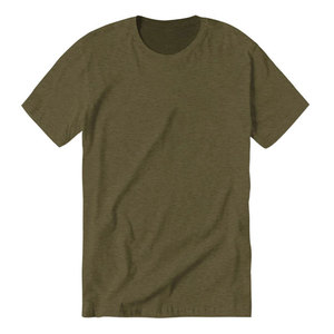 Venta al por mayor 250GSM algodón personalizado básico Regular camiseta Unisex Fit camiseta Premium camiseta - Product Image 5