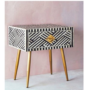 Inlay Cabinets Drawer Antic Design <b>Chest</b> of Bone Inlay Furniture Collection & Kitchen Used Furniture - Product Image 3