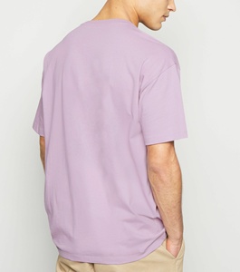 Camiseta Unisex Lisa de Cuello Redondo, 100% Algodón Orgánico de Bambú, Peso Pesado, Personalizable al por Mayor - Product Image 3