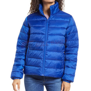 แจ็กเก็ตทรงปลาปักเป้าสำหรับผู้หญิงเสื้อขนเป็ดสำหรับสตรีทดูกันลม - Product Image 5