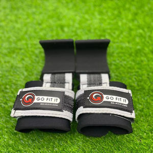 Sangles de tirage pour tractions et soulevés de terre, robustes, réglables, vibrantes, haute élasticité, légères, en ABS, avec rembourrage pour une meilleure prise en main - Product Image 1