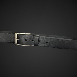 Ceinture en cuir véritable italien pour homme, 40 mm, boucle en métal satiné sans nickel, sans couture, différentes couleurs - Product Image 5