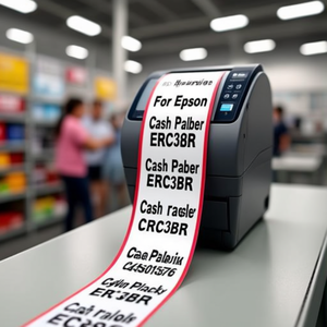 For Epson ERC38BR Cash Register <b>Ribbon</b> C43S015376 Nylon Black/<b>Red</b> - Product Image 3