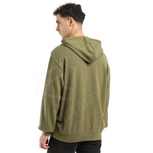High Quality Custom Design <b>Fleece</b> Blank Plain <b>Oversized</b> <b>Men's</b> Simple <b>Hoodies</b> for <b>Men</b> Winter Wear Thermal - Product Image 2