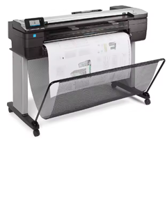 For DesignJet T830 Large Format Multifunction Wireless A1 <b>Plotter</b> <b>Printer</b>-24" with Mobile Printing in Stock 1-Year Warranty - Product Image 2