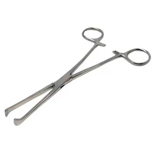 Venta caliente Allis Tissue Forceps Patrón alemán | Abrazadera quirúrgica de acero inoxidable de 5x4 dientes | Fórceps de agarre de tejido aprobados por ISO - Product Image 1