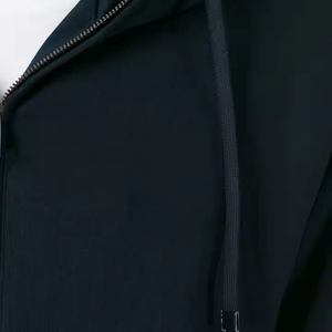 Sweats à capuche zippés pour hommes Fabricants de vêtements Sweat-shirt lourd et décontracté Couleur unie Sweats à capuche zippés personnalisés pour hommes Couleur unie vierge - Product Image 6