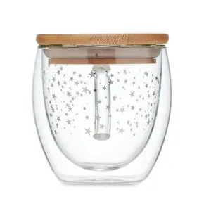 Tazza in Vetro Borosilicato SION Personalizzabile, Articoli per Bevande di Alta Qualità - Product Image 2