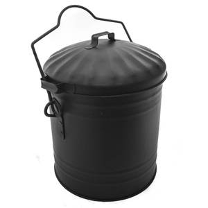 <b>Coal</b> And Ash Bucket With Shovel <b>Coal</b> Storage Metal Bucket Modern Style <b>Coal</b> Storage Accessories - Product Image 2