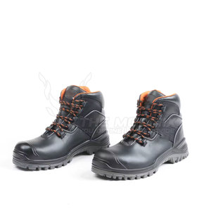 Calzado de Seguridad con Diseño Robusto, Calzado Industrial Resistente y Duradero, Agarre Fuerte, Alta Visibilidad, Antideslizante, Parte Superior de Cuero - Product Image 5