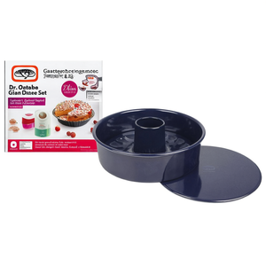 Dr. Oetker Garantie Ensemble de 2 moules à charnière émaillés Love Design 28 cm de diamètre - Product Image 2