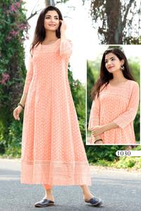 Impresionante diseñador indio Anarkali en Heavy Georgette con intrincado trabajo para colección de Ropa Étnica de boda a precio mayorista - Product Image 6