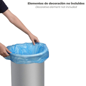Sacchetti per Rifiuti con Chiusura Facilitata, 30 Litri, Rotolo da 15 Sacchetti - Product Image 6
