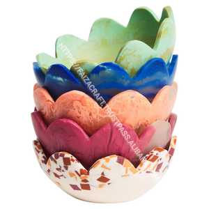 Tazón de Resina Orgón Ecológico con Virutas de Cristal Natural de Primera Calidad al por Mayor para Decoración del Hogar, Meditación y Sanación - Product Image 1