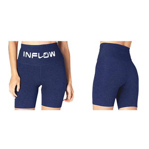 Vente en gros de shorts d'entraînement de yoga taille haute sans couture pour femmes pour jeunes adultes shorts de natation pour adultes leggings - Product Image 3