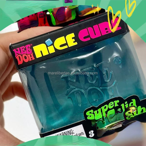 Juguete Antiestrés de Cubo de Hielo, Juguete de Descompresión 3D de Rebote Lento, Cubo para Apretar para Aliviar el Estrés para Todas las Edades - Product Image 6