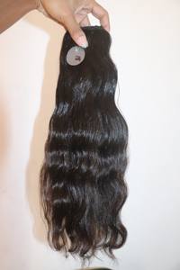 Meilleurs 100% paquets de tissage de cheveux indiens Remy bruts de haute qualité avec couleur de cheveux naturelle - Product Image 2