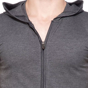 Sudadera de lana sin mangas para hombre, Sudadera con capucha de gimnasio con logotipo personalizado, sudaderas transpirables de moda para culturismo y entrenamiento de otoño - Product Image 3