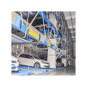 Solución de estacionamiento de varios niveles de acero de 6 niveles con operación de botones Rompecabezas Equipo de estacionamiento Lotes de estacionamiento de automóviles - Product Image 5