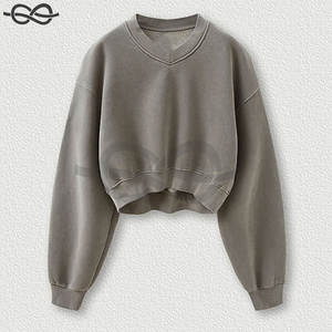 Sweat-shirt en coton pour hommes à la mode pour l'hiver à manches longues vêtements décontractés chauds impression en relief Design doublé Style polaire - Product Image 2