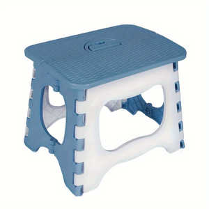 เก้าอี้พับพกพาสำหรับใช้งานกลางแจ้ง ขนาดเล็กถึงใหญ่พิเศษ สำหรับอาบน้ำหรือเปลี่ยนรองเท้า ทำจากพลาสติกทนทาน - Product Image 4