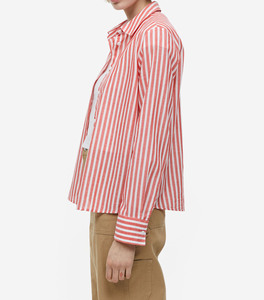 Conjunto de blusa informal para mujer, camisa holgada informal tipo túnica con bordado, tela de punto larga, camisa de manga larga con botones. - Product Image 4