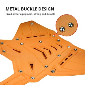 เสื้อแจ็คเก็ตมอเตอร์ไซค์เกราะป้องกันได้มาตรฐาน CE, เสื้อแจ็คเก็ตมอเตอร์ไซค์สำหรับแข่งรถมืออาชีพพร้อมแผ่นเกราะป้องกันไหล่ ข้อศอก และหลัง - Product Image 6