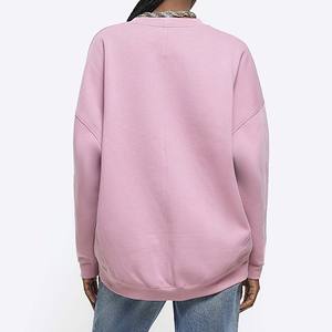 Sweat-shirt à capuche streetwear pour femme - 100% coton molletonné, imperméable et respirant, anti-boulochage, coupe-vent, séchage rapide - Product Image 2