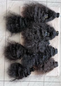 Extensions de cheveux indiens de qualité supérieure, couleur claire, cheveux vierges Remy teints, pour tissage machine double trame, pointes pleines, lisses et soyeuses - Product Image 5