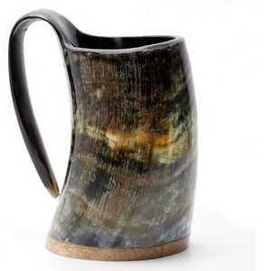 Vente chaude Viking Corne Tasses Agate Organique Poli Artisanat Naturel pour Verres Décoratifs Nouveau Design Corne À Boire Tasse - Product Image 5