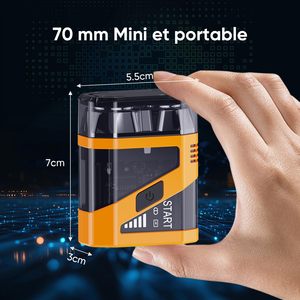 Rasoir Électrique Portable Mini Sans Fil Rechargeable USB Humide/Sèche/Lavable Allemand pour Hommes et Femmes, Idéal pour le Rasage du Visage en Voyage - Product Image 3