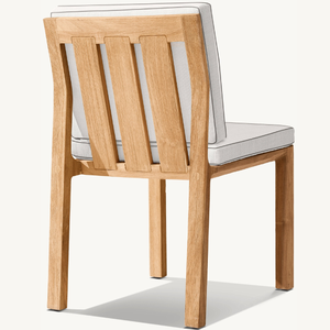 Hot sale single <b>chair</b> made of teak <b>wood</b> with modern style suitable for outdoor with soft and durable foam - Product Image 2
