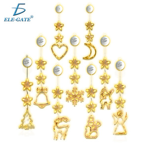 Luci a Stringa LED Trasparenti Bianco Caldo con Motivi Natalizi e di Halloween, Impermeabili IP68 e IP65, Gancio Incluso - Product Image 1