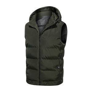 Chaleco Acolchado de Plumón para Hombre, Personalizado al por Mayor, Ligero, Cálido, para Invierno, con Logotipo Privado, 2026 - Product Image 4