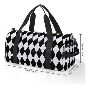 Bolsas de lona impermeables plegables de gran capacidad personalizadas, bolsas de lona de viaje al por mayor a bajo precio - Product Image 2