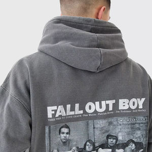 Hoodie personnalisé pour homme, nouvelle mode, coton, hip hop, oversize, sweat-shirts et hoodies streetwear, impression puff. - Product Image 5