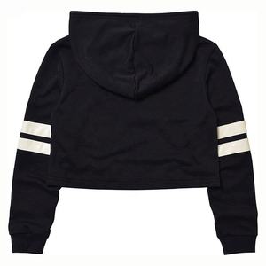 Wholesale Trendy Fashion High Quality <b>Women</b> Clothing Cotton Blank Crop Top Winter Cropped Hoodie for <b>Women</b> With Kangaroo Pocket - Product Image 5