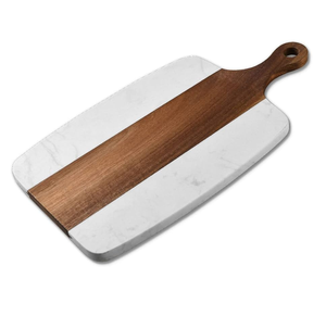Planche à découper en bois et en marbre Meilleure qualité Planche à fromage en marbre Planche à charcuterie Vente chaude - Product Image 1